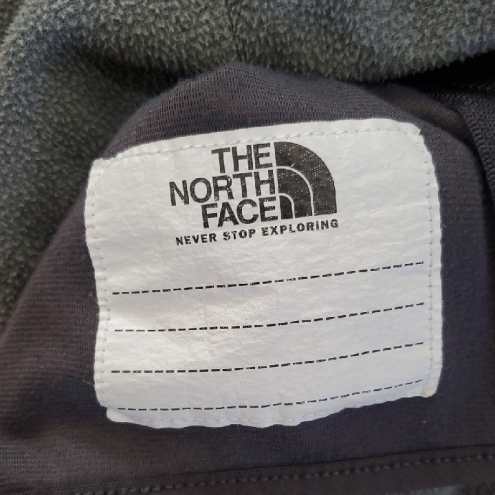 The North Face Teens Charcoal Fleece Hoodie Large Size 12 - Picture 6 of 7